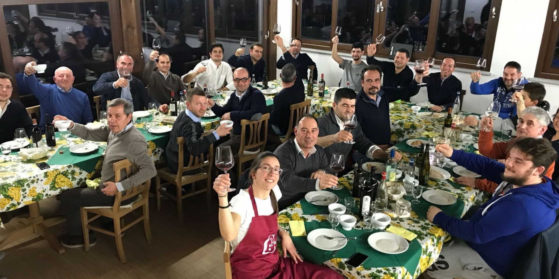 Brindisi dei soci Associazione Sette Colli di Ziano foto di Associazione Sette Colli di Ziano